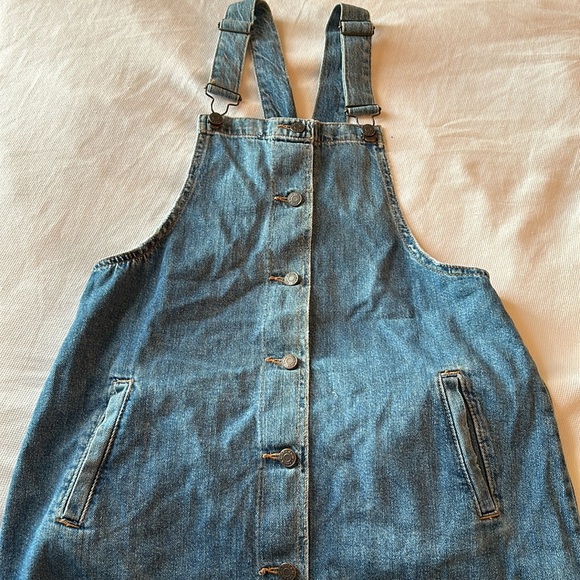Pull and Bear denim overall dress size S - Picture 2 of 4